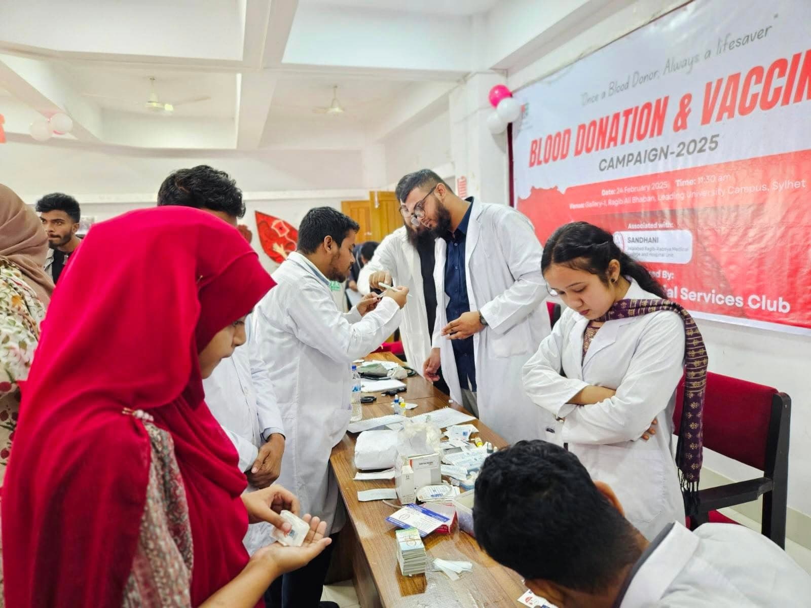 Blood Donation & Vaccination Campaign moment 3