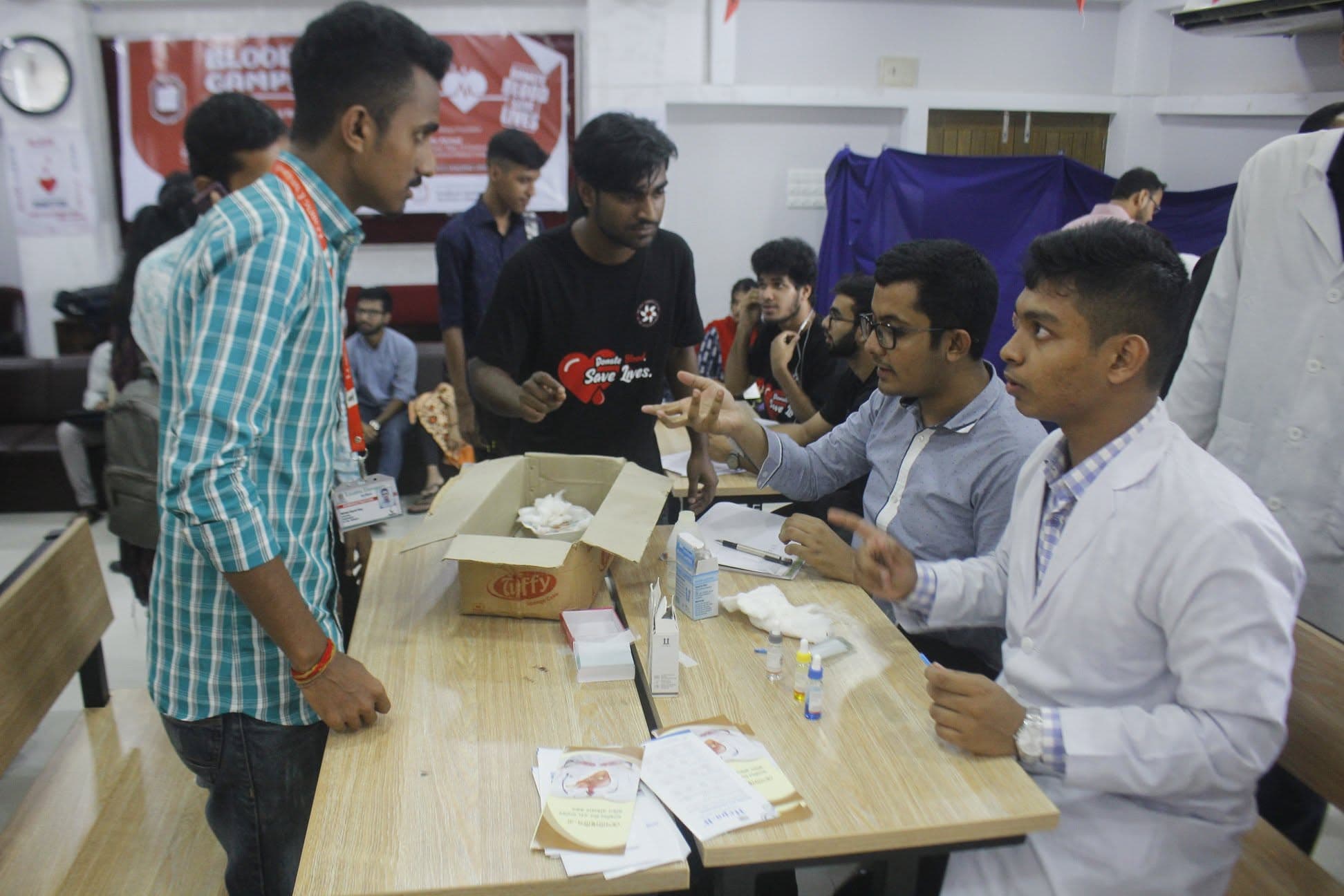 Blood Donation & Vaccination Campaign moment 8